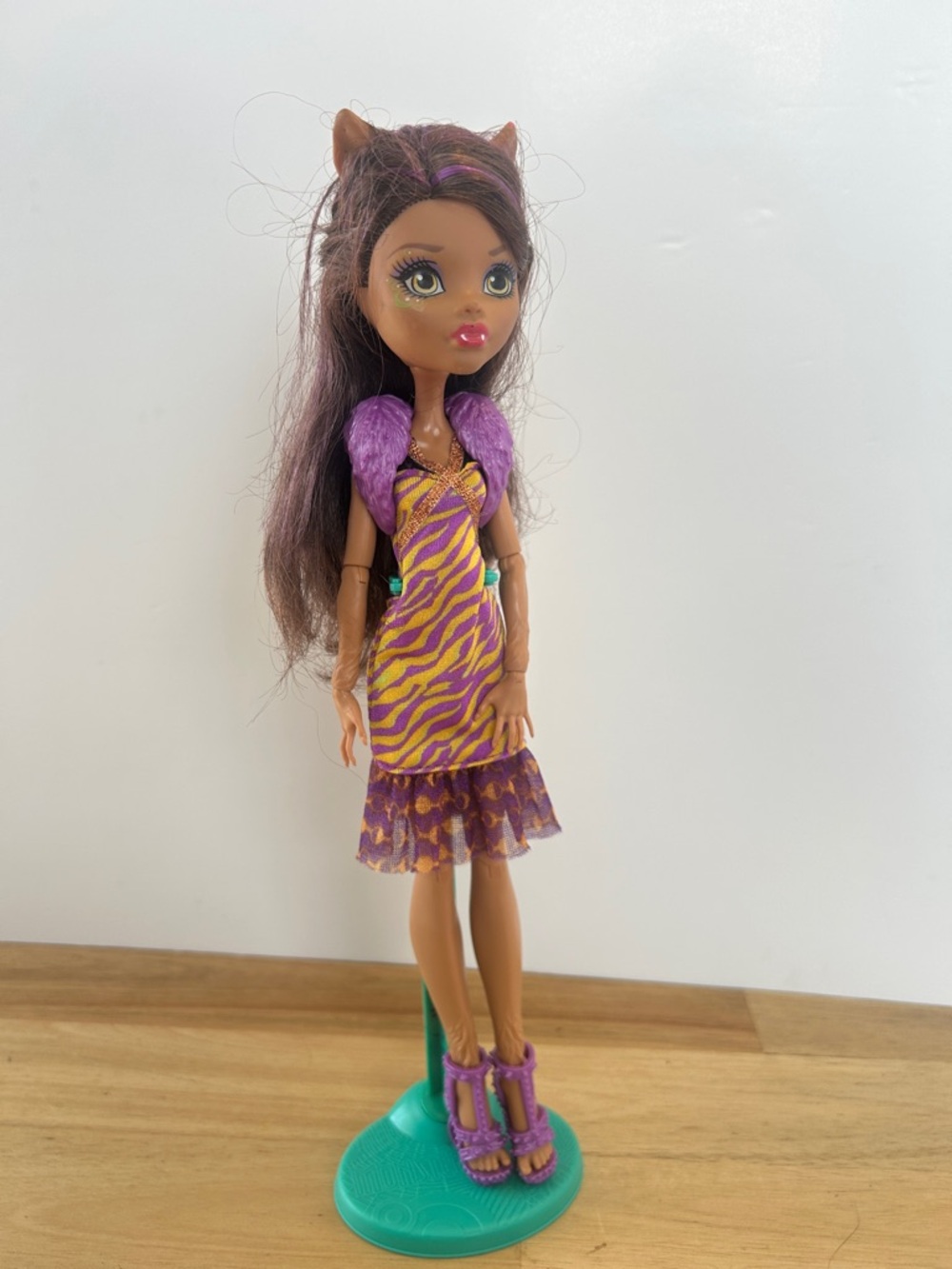 Monster High Doll Welcome to monster high Dance The Fright Away Clawdeen Wolf - Picture 2 of 5